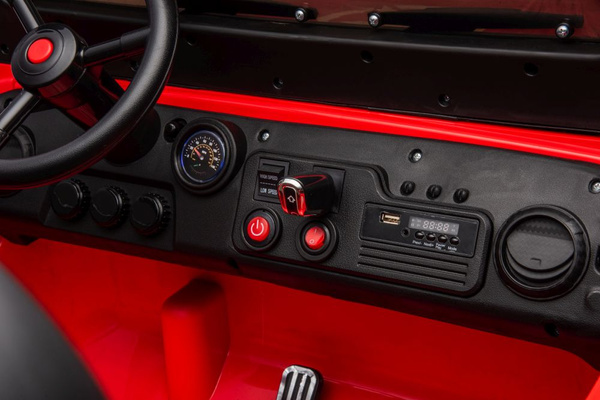 JH-102 Red battery car