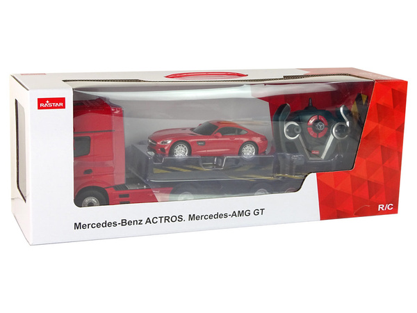 Abschleppwagen R/C Mercedes-Benz 1:26 Rot