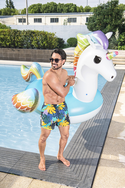 Inflatable Unicorn 224 x 164 cm Bestway 41113