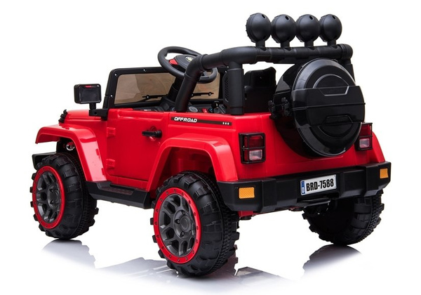 Kinderfahrzeug Jeep BRD-7588 Rot