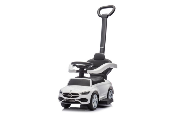 Ride-on with Pusher Mercedes 3in1 White