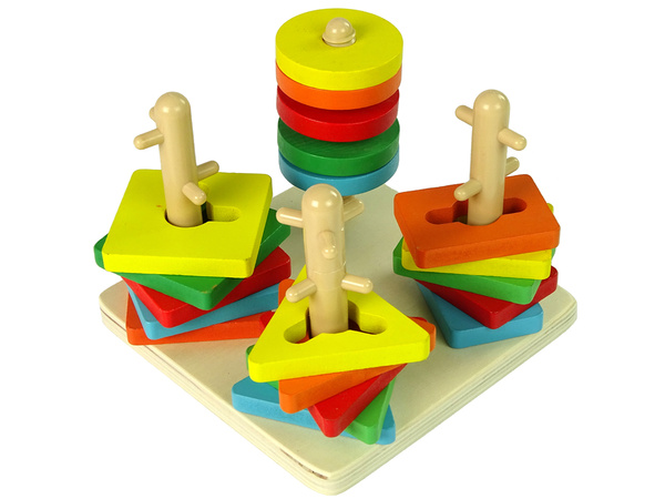 Holzklötze Educational Hand Puzzle Shape Sorter