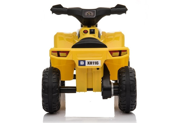 XH116 Electric Ride-On Quad Yellow