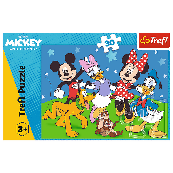 Puzzle 30 – Mouse Business – Disney Standard Characters Trefl 18309