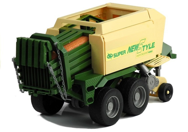 Großer Traktor mit Anhänger Landmaschine 65 cm