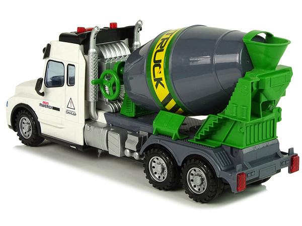 Concrete Truck R/C Rotating Pear White Pilot 2.4 G