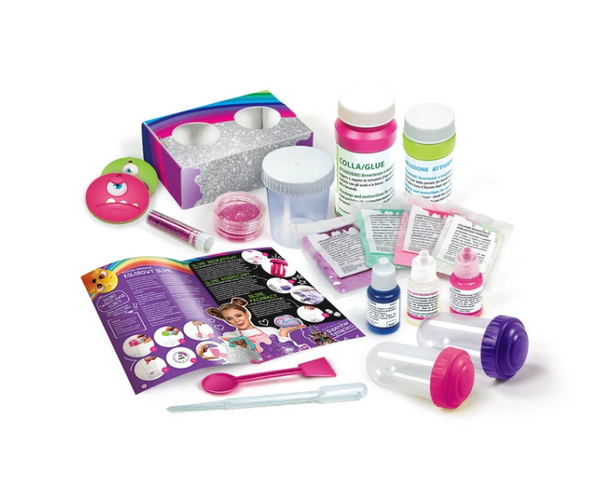 Science & Play Super Colorful Slime Laboratory Polish Language Clementoni 50636