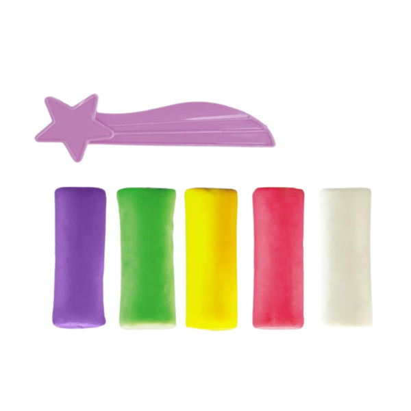 DIY-Kreativset: Einhorn-Knete, Förmchen und Zubehör