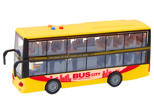 Doppeldeckerbus 1:16, Lichter, Geräusche, Reibungsantrieb, gelb