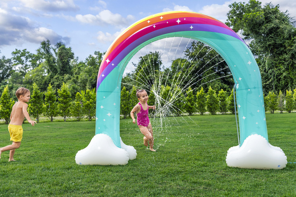 Inflatable Rainbow Water Curtain 221 x 71 x 19cm Bestway 52732