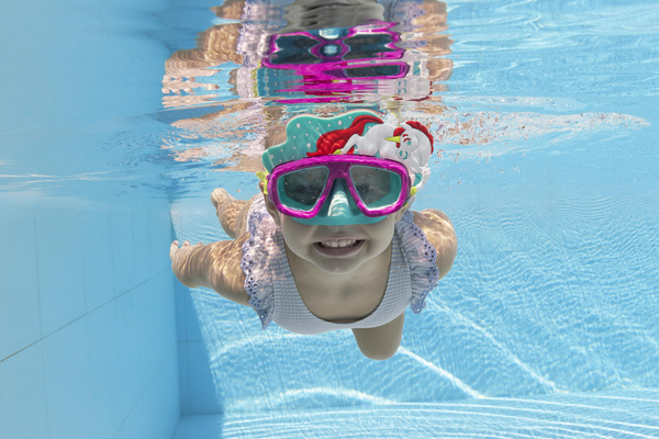 Bestway 22064 Einhorn-Schwimmbrille