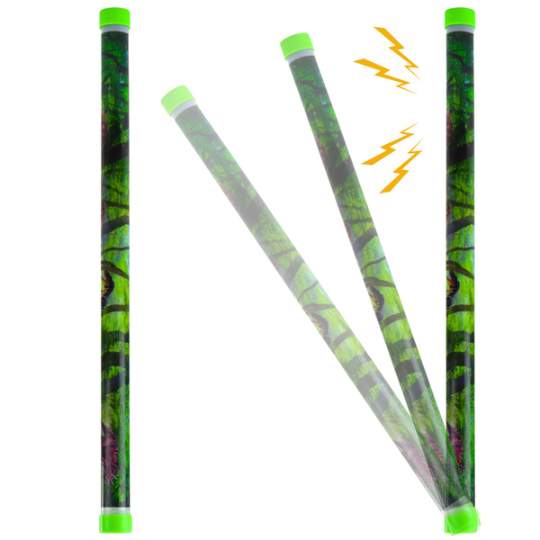 Acoustic Sound Tube Dinosaurs Lights Colorful 40cm Mix