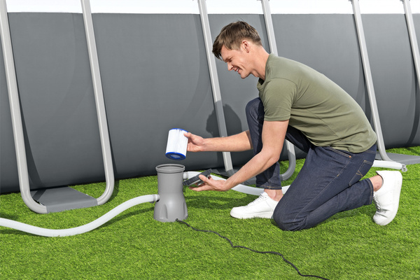 Warmwasserbereiter für das Bestway Schwimmbad 58259