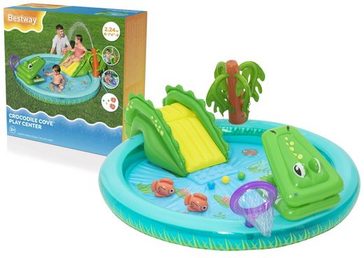 Inflatable Playground Crocodile 224 x 181 x 72 cm Bestway 53166