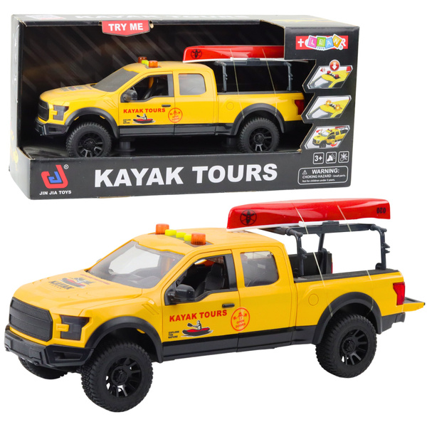 Off-road Vehicle Kayak Transport Lights Sounds Yellow