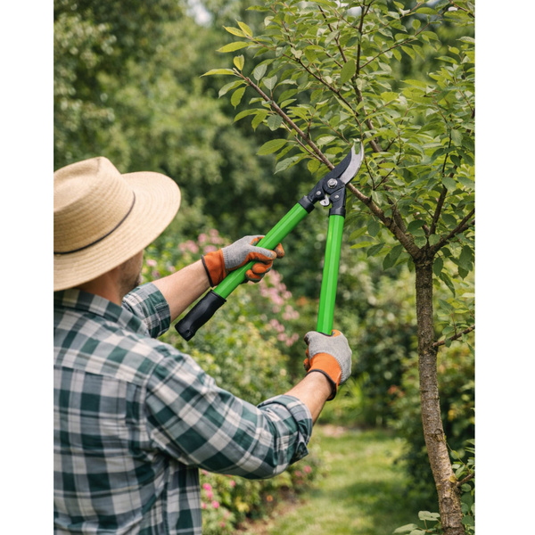 Gartenheckenscheren-Set mit Koffer 3-tlg.