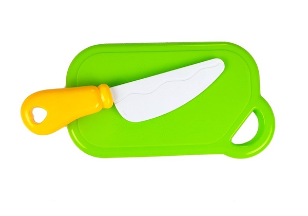 Hot-Dog-Set zum Schneiden von Zutaten im Korb