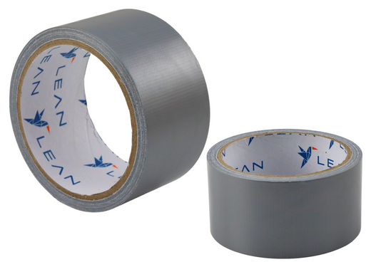 Silbergraues, verstärktes Reparaturband, 48 mm/11 Jahre