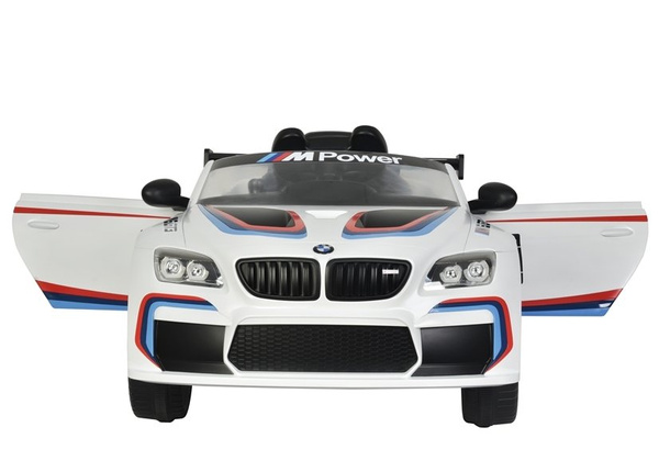 BMW M6 GT3 White - Electric Ride On The Car