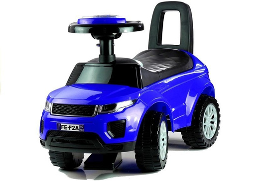 Rutschauto 613W Blau Fahrzeug für Kinder Sound- und Lichteffekten Baby