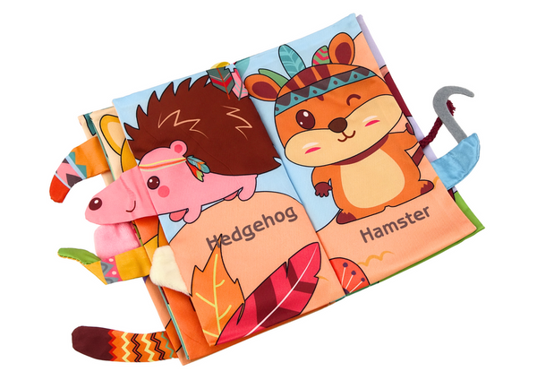Soft Educational Book Rustling Forest Animals