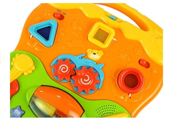 Interactive Playing Walker Pusher Detachable Panel