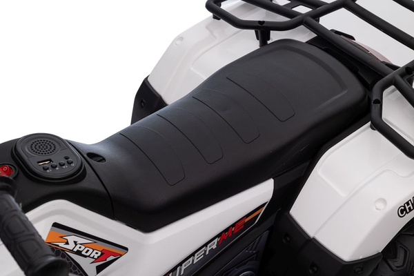 Electric Ride On Quad JC915 White