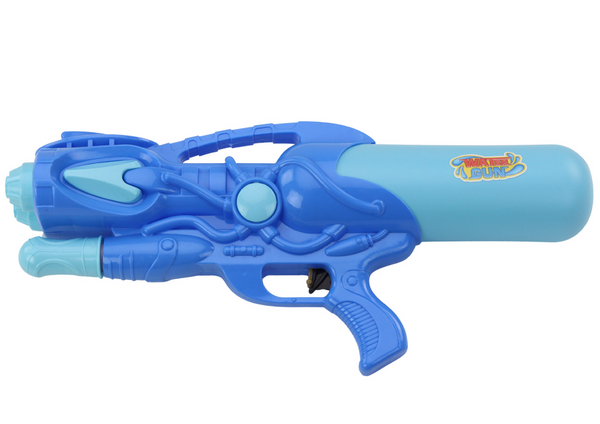 Wasserpistole, große Pumppumpe, blau, 1100 ml
