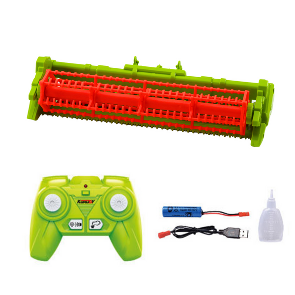 Mähdrescher mit Getreidevorsatz 2in1, ferngesteuerter RC-Raucheffekt 2,4G