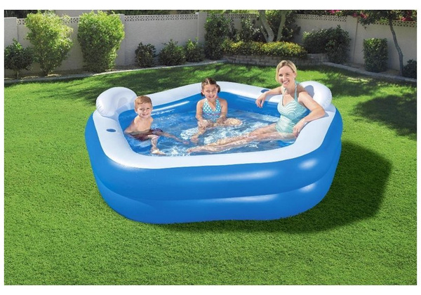 Aufblasbarer Pentagon-Pool 213 x 206 x 69 cm Bestway 54153