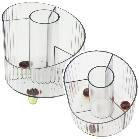 School Supplies Organizer Office Transparent White