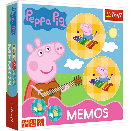 Gra Memos Świnka Peppa Trefl 01893
