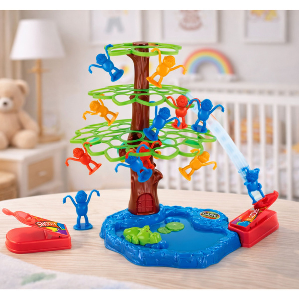 Jumping Monkeys Tree Lake Family Arcade Game