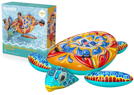 Inflatable Turtle Mattress 183 x 173 cm Bestway 41523