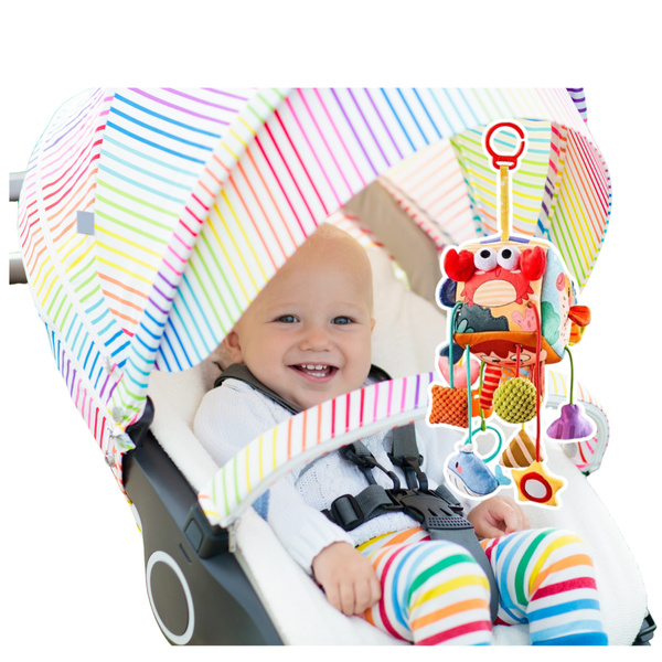 Sensorischer Würfel, Bettanhänger mit Meerestieren