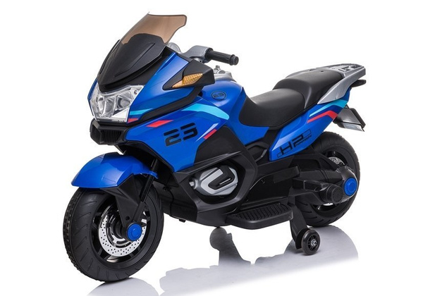 Kinderbatterie Motorrad XMX609 Modell Blau