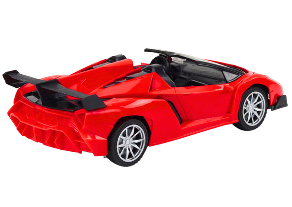 Sports Car Remote Controlled Auto RC 1:18 Red