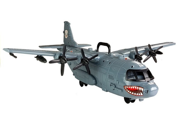 Militärstützpunkt in einem Flugzeug mit Licht und Ton