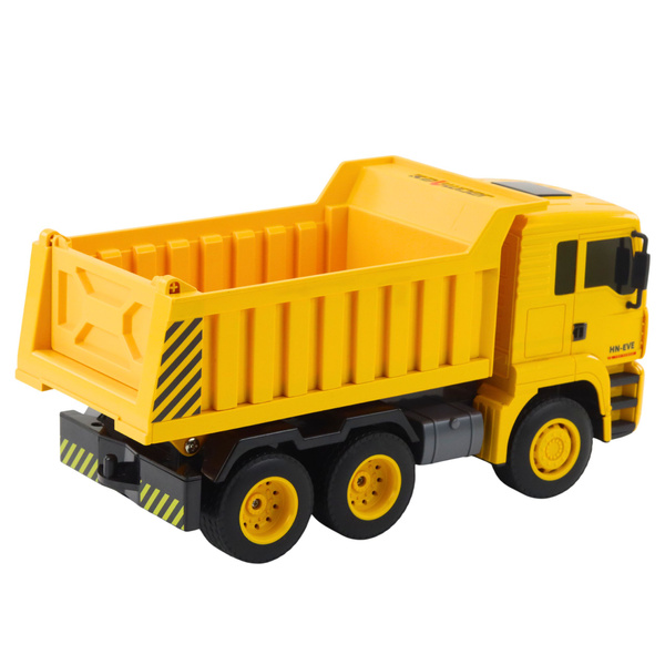 RC Construction Truck Dumper Remote Controlled LED Lights 1:18