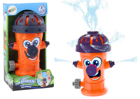 Gartensprinkler Hydrant Brunnen Wassersprüher Orange