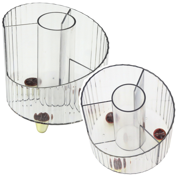 Schulbedarf Organizer Büro Transparent Weiß