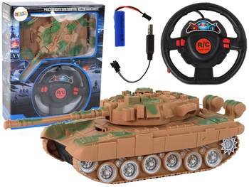 R/C Panzer ferngesteuerte Lichter Sound Sand 1:18 27MHz