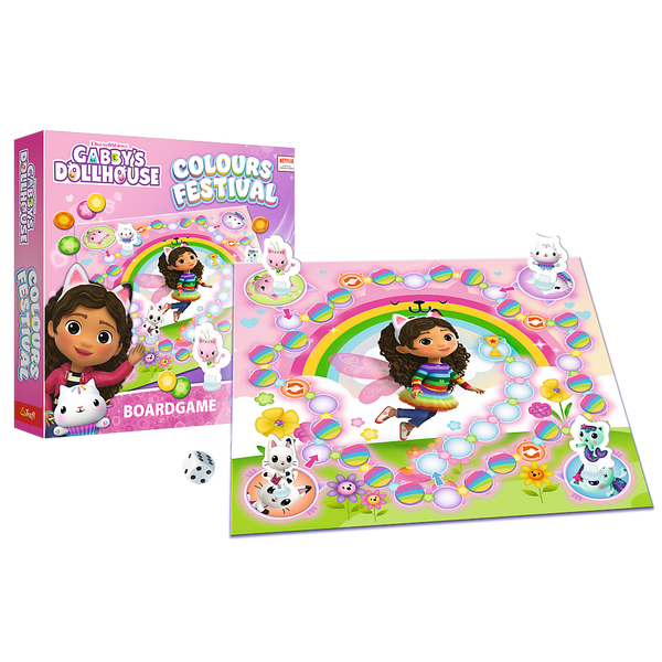 Colors Festival - Gabby's Dollhouse Trefl 02594 game