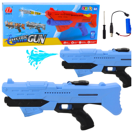 Water Rifle Electric Automatic Blue Range 10m