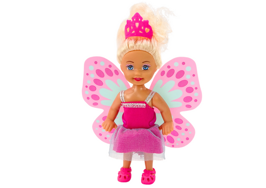 2in1 Mini Doll Mermaid Fairy Tail Wings