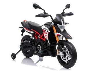 Motorrad Aprilia A007 Rot Ledersitz 2x45W