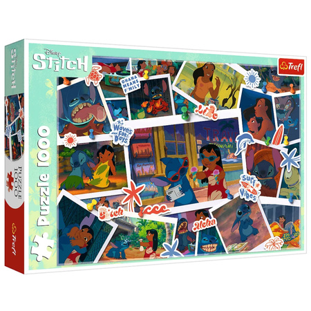 Puzzle - 1000 - Lilo and Stitch - Sweet Memories Trefl 10882