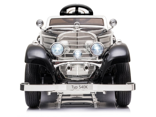 Elektro-Aufsitzauto Mercedes 540K Schwarz