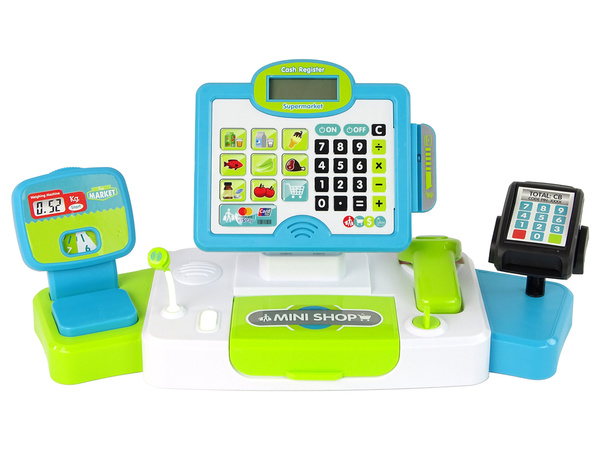 Plastic cash register for children