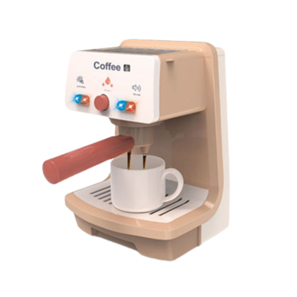 Kaffeemaschine Spielzeug Tasse Siebträger Lichter Geräusche